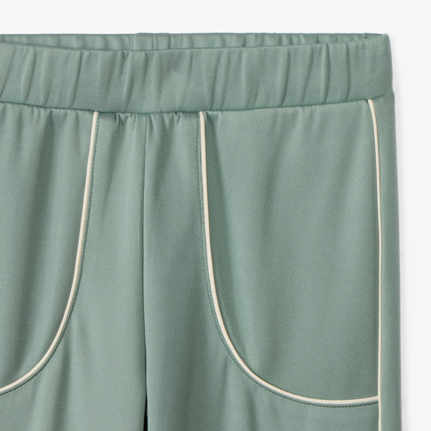 Ensemble jogging uni avec capuche pour fille 