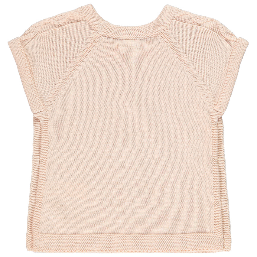 Pull sans manches pour fille 