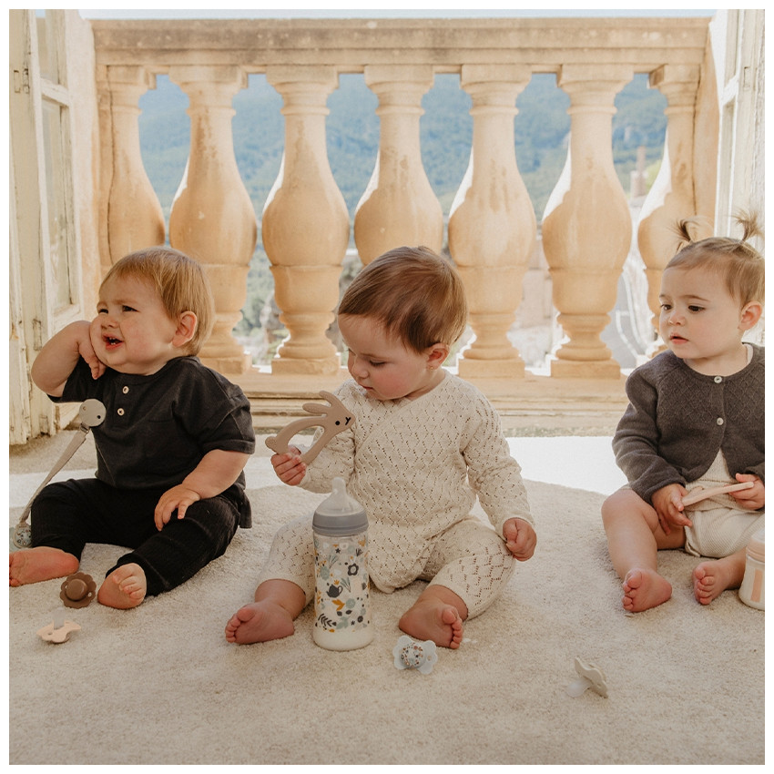 Anneau de dentition en silicone Lapin (coloris aléatoire) 