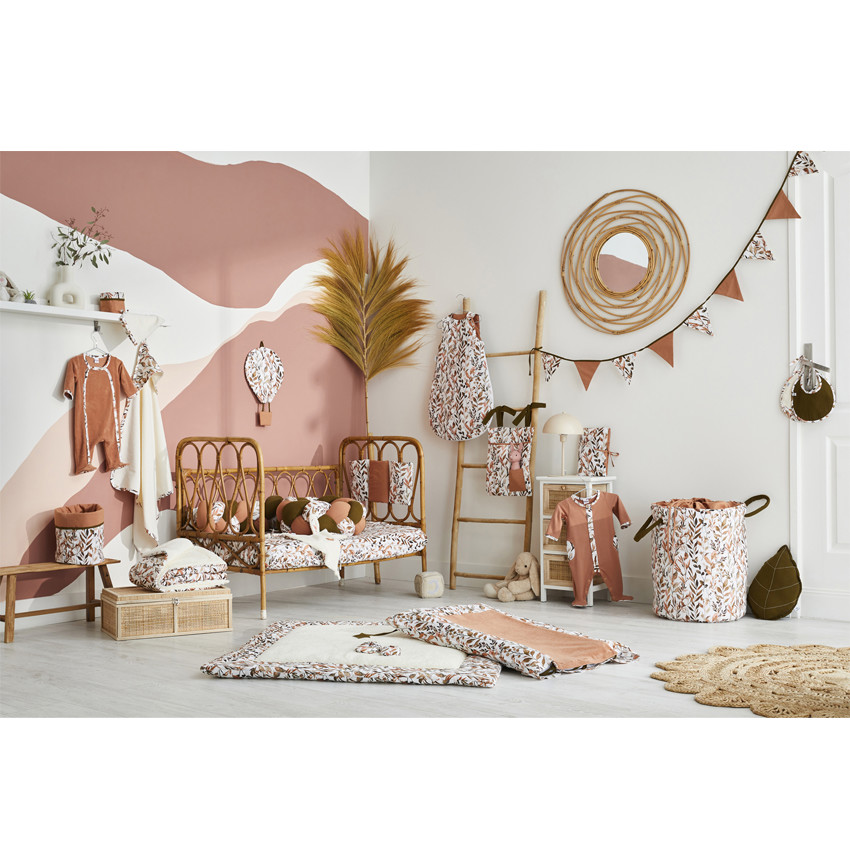 Housse de matelas à langer - Caramel Forest 