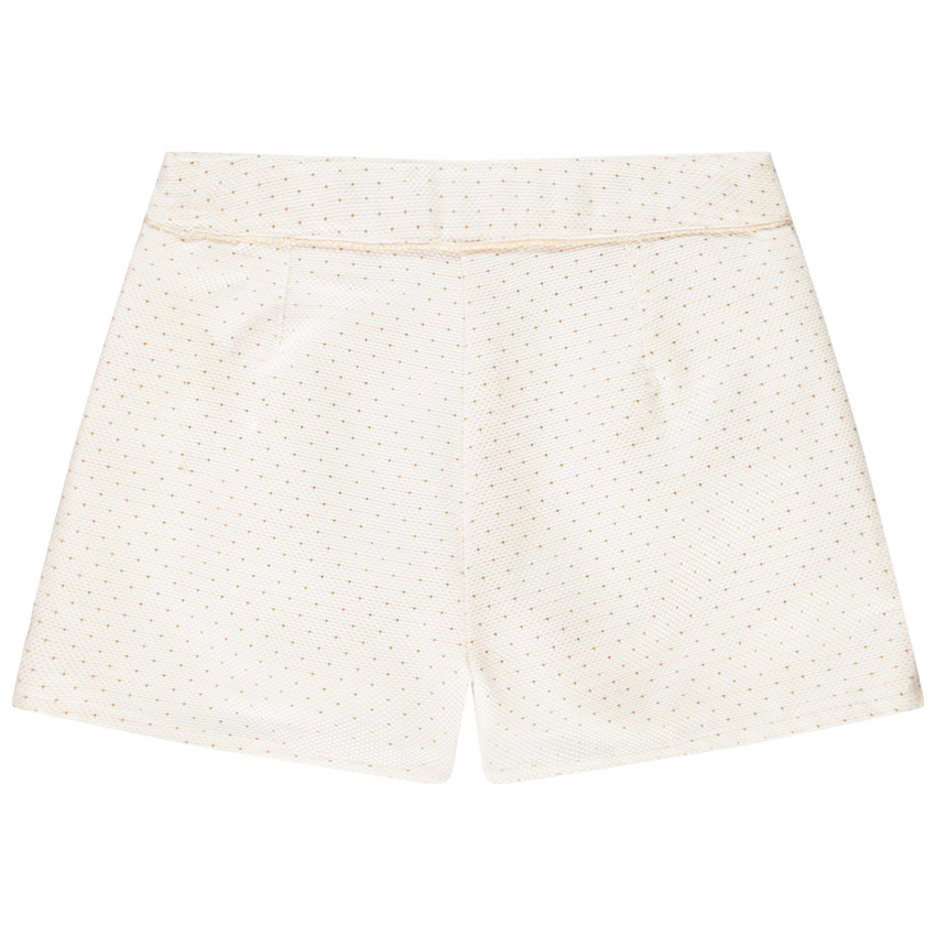 Short en jacquard pour fille 