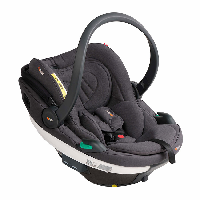 Siège-auto i-Size Bébé Go Beyond Dark Grey Melange 