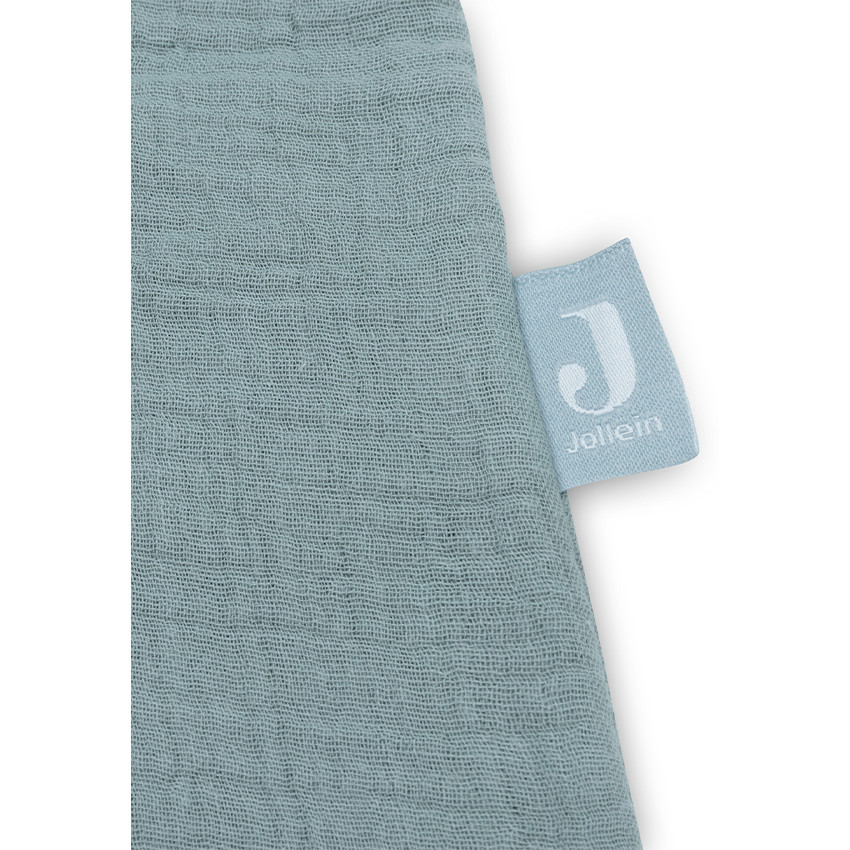 Slaapzak zonder mouwen 110cm Hydrofiel Katoen Sea Green 