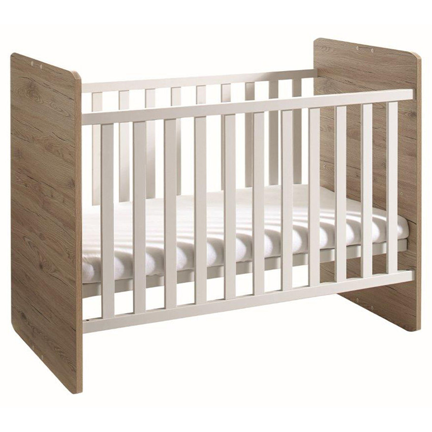 Lit bébé Hilja 60x120cm transformable 90x200cm  