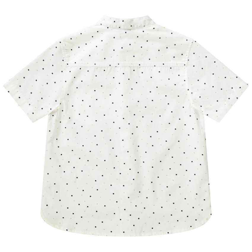 Chemise manches courtes imprimée + mouchoir pour garçon 