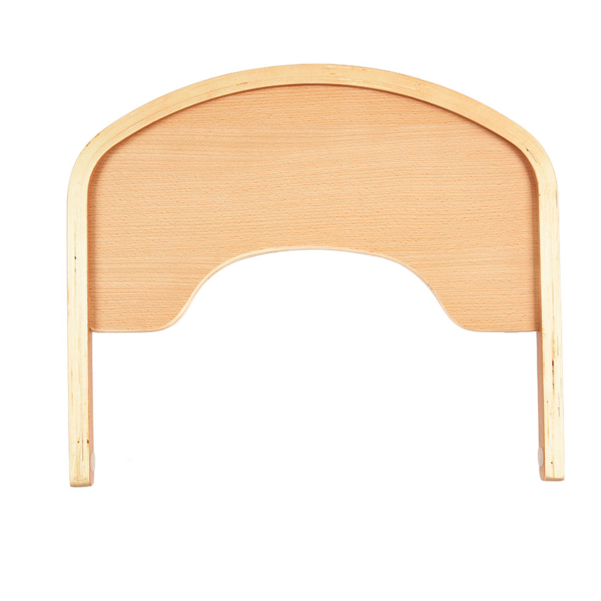 Chaise haute Zeta avec tablette - Naturel 