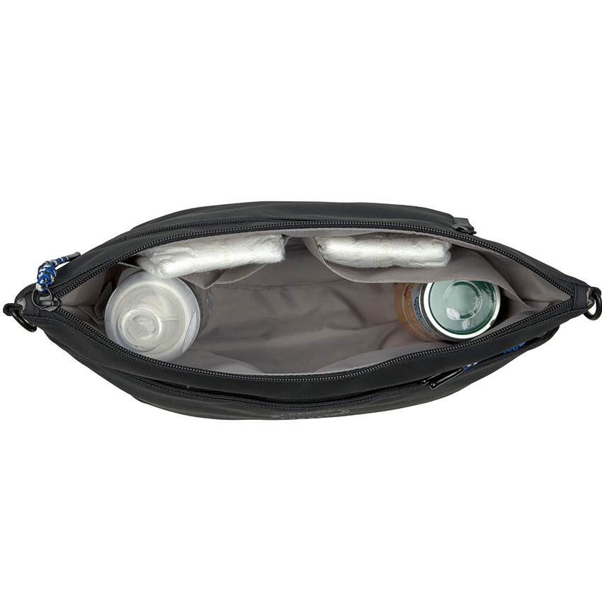 Heupluiertas organizer voor kinderwagen Zwart 