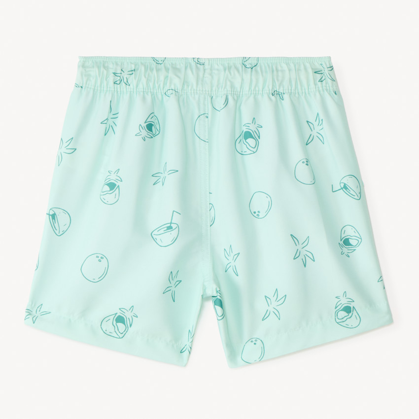 Short de bain imprimée noix de coco garçon 