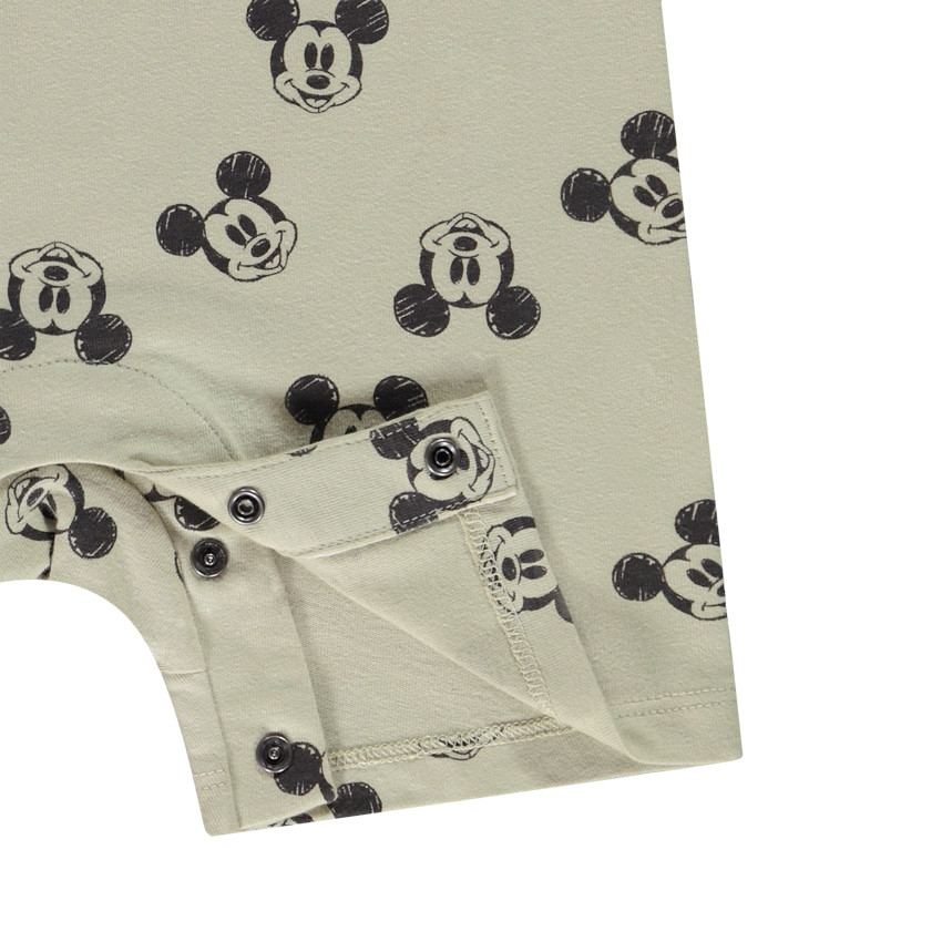 Combinaison courte effet 2 en 1 Mickey Disney pour bébé garçon 