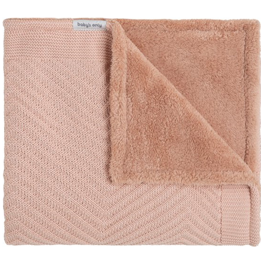 Deken babybed Teddy Grace Blush  
