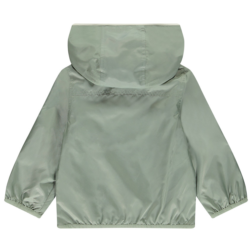 Windjack met 50% gerecycled polyester voor baby jongen 