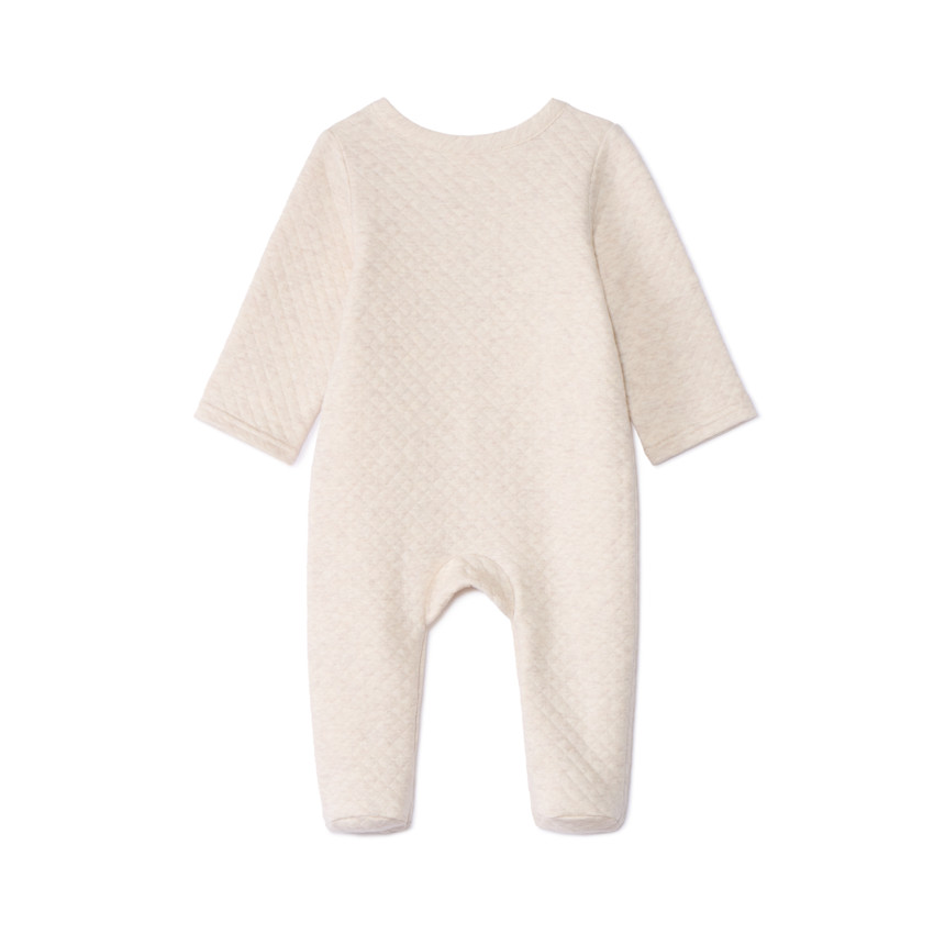 Dors-bien matelassé à patch hérisson pour bébé 