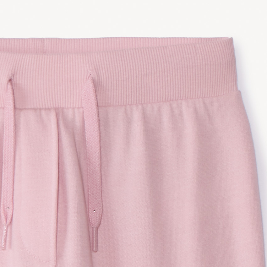 Jogging en molleton gratté uni pour fille 