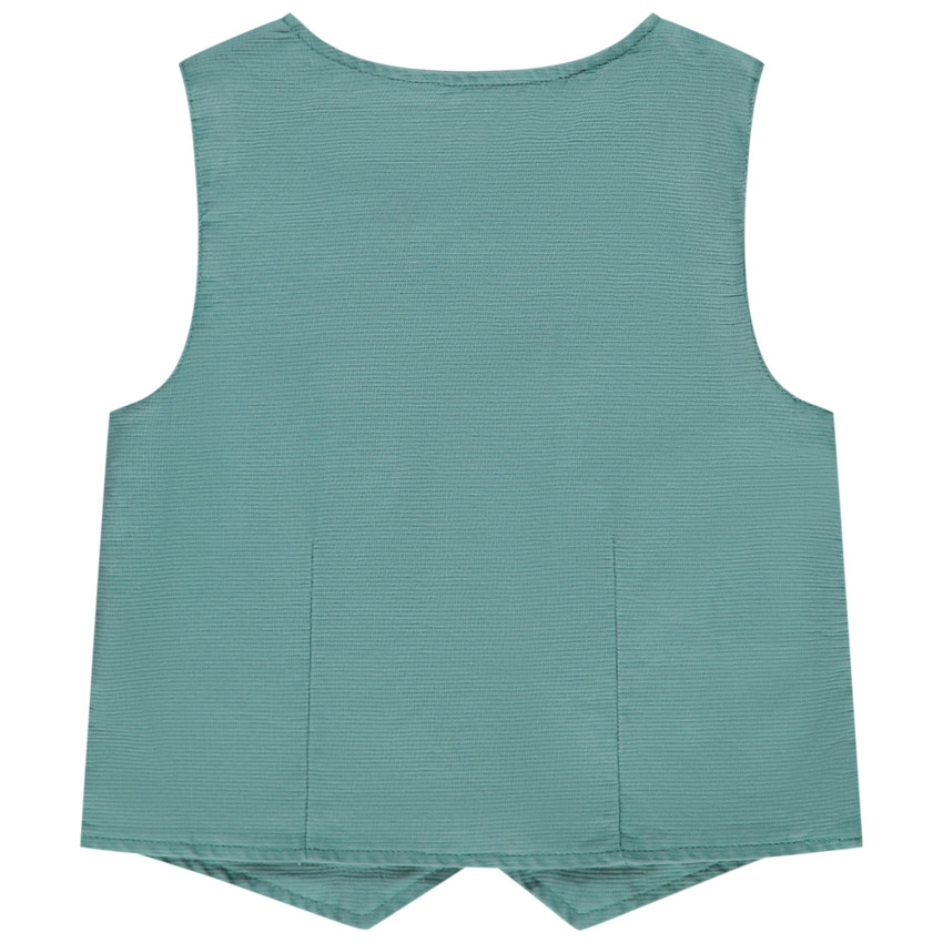 Vest voor ceremonie in gewatteerd katoen voor babyjongen 