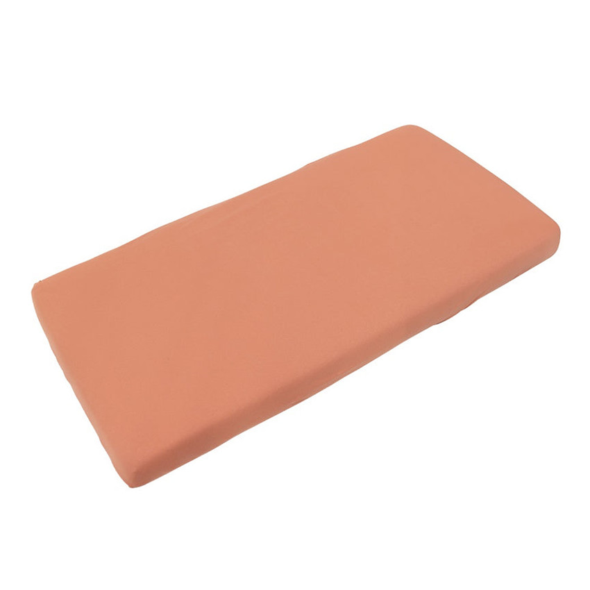 Drap housse 60X120cm Sunrise Orange 