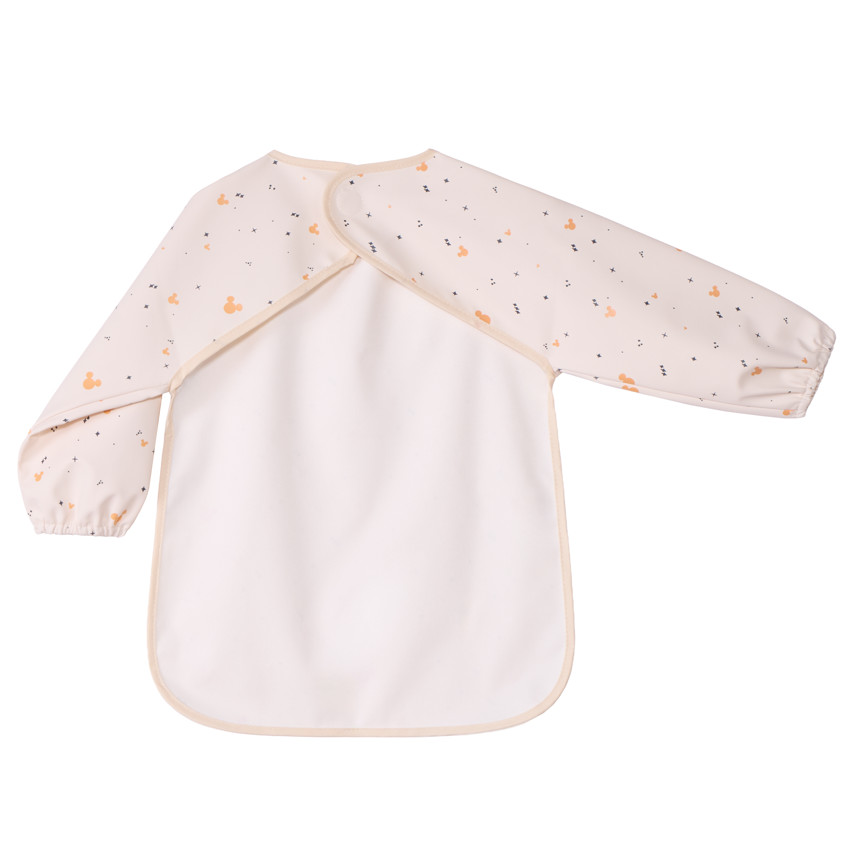 Slabbetje met lange mouwen, waterdicht, Mickey Disney 