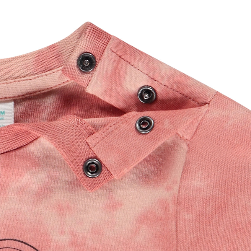 Korte mouwen T-shirt met tie-dye print Mickey voor jongens 