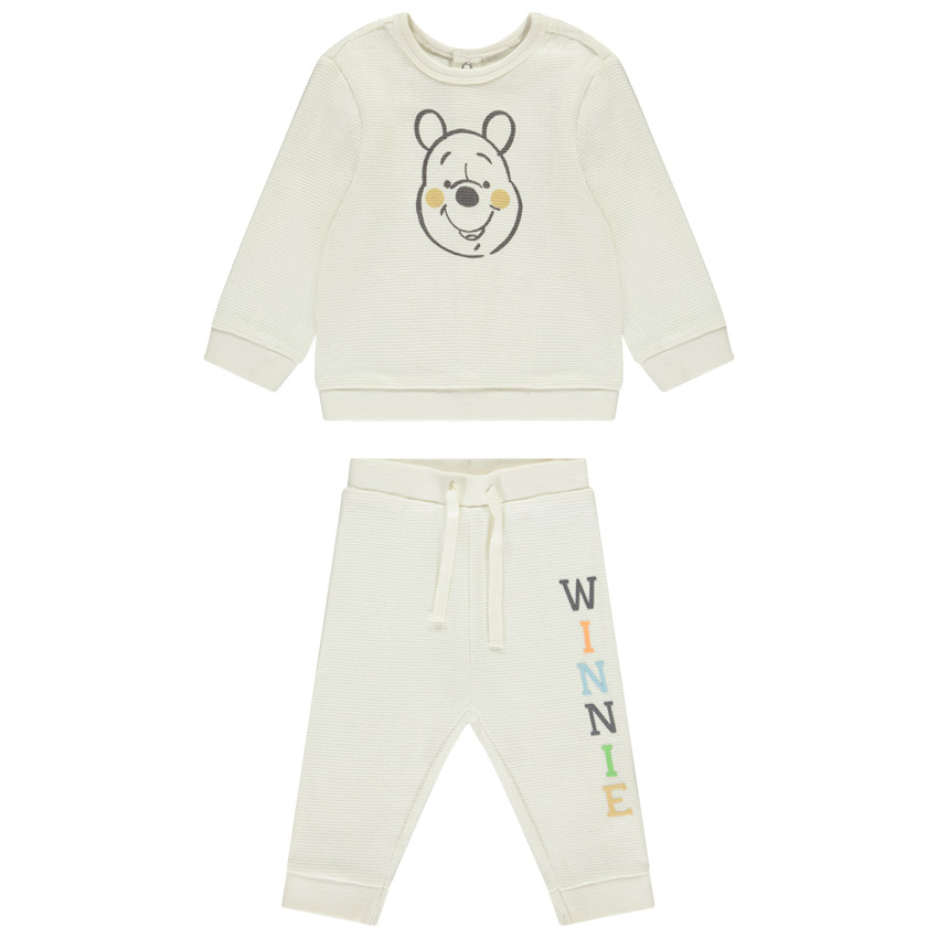 Joggingensemble + sweatshirt Winnie voor baby jongen 