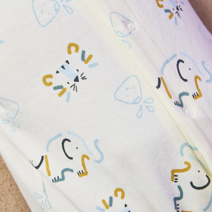 Dors-bien imprimé animaux sauvages pour bébé garçon 