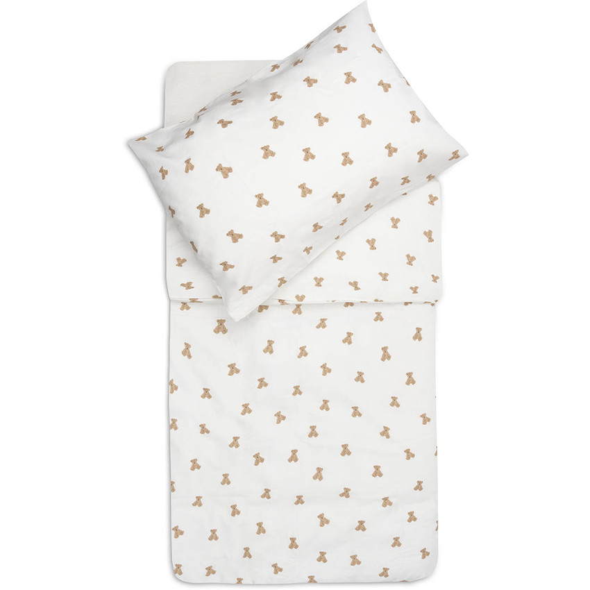 Housse de couette 100x140cm + Taie 60x50cm Mini Teddy Bear 