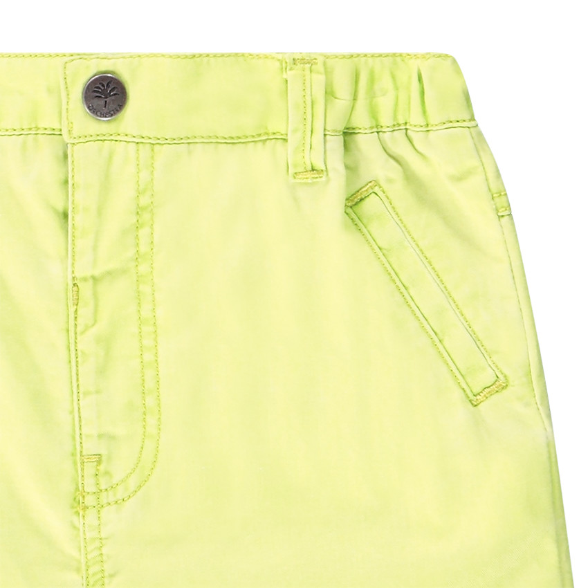 Set t-shirt en bermuda met olifantenpatroon voor baby jongen 