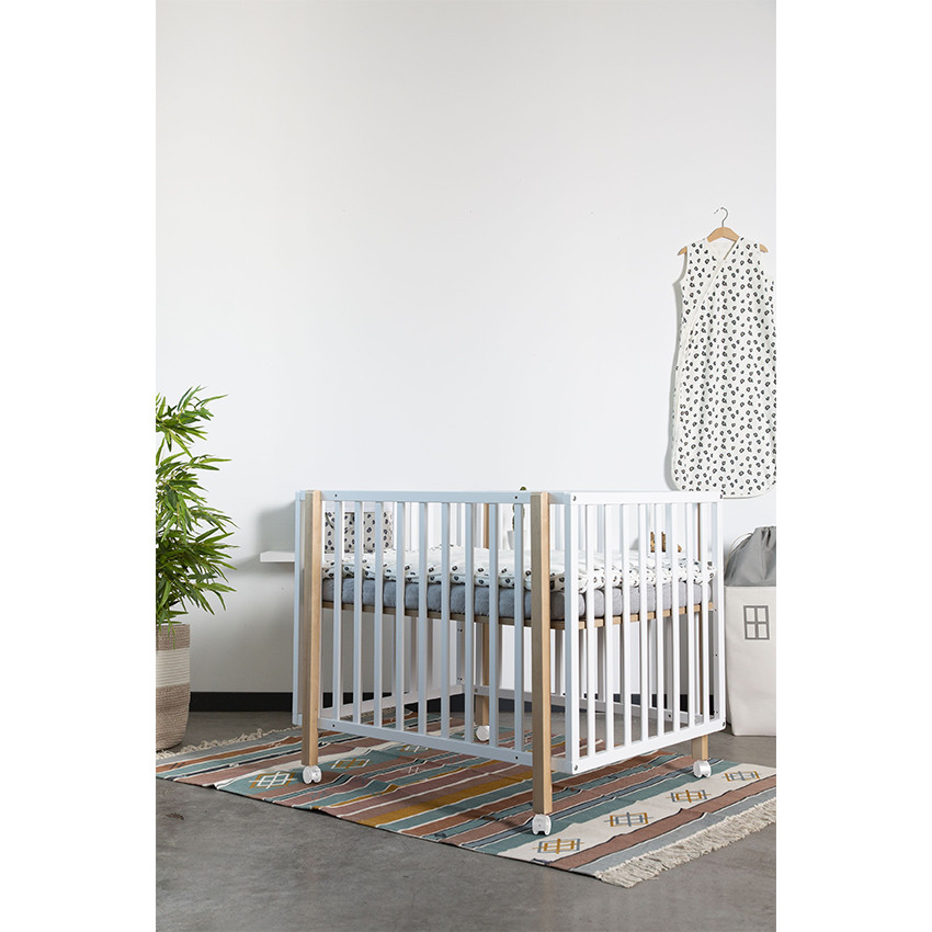 Tapis de parc en jersey 75x95 cm imprimé Léopard 