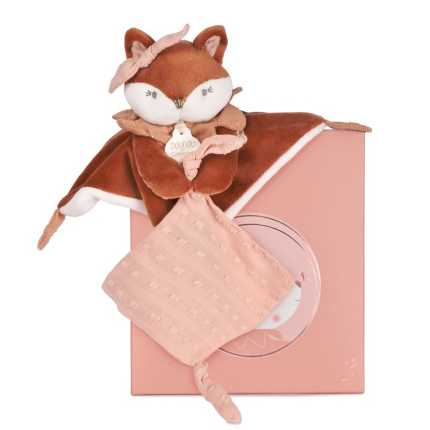 Doudou attache sucette Mina 