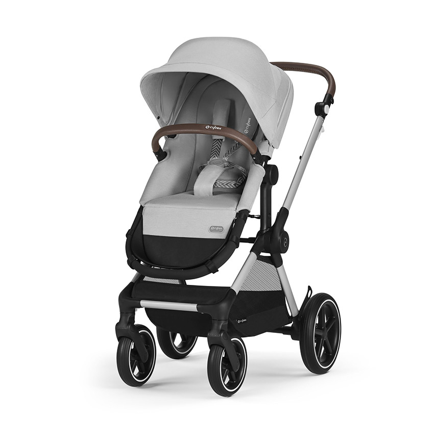 Kinderwagen Eos Lux Silver 2-in-1 Lava Grey 