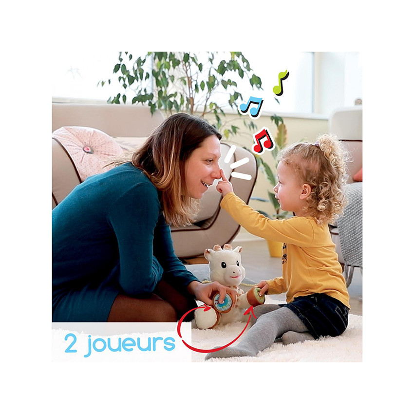Peluche d'activités Touch & Music - Sophie la Girafe 