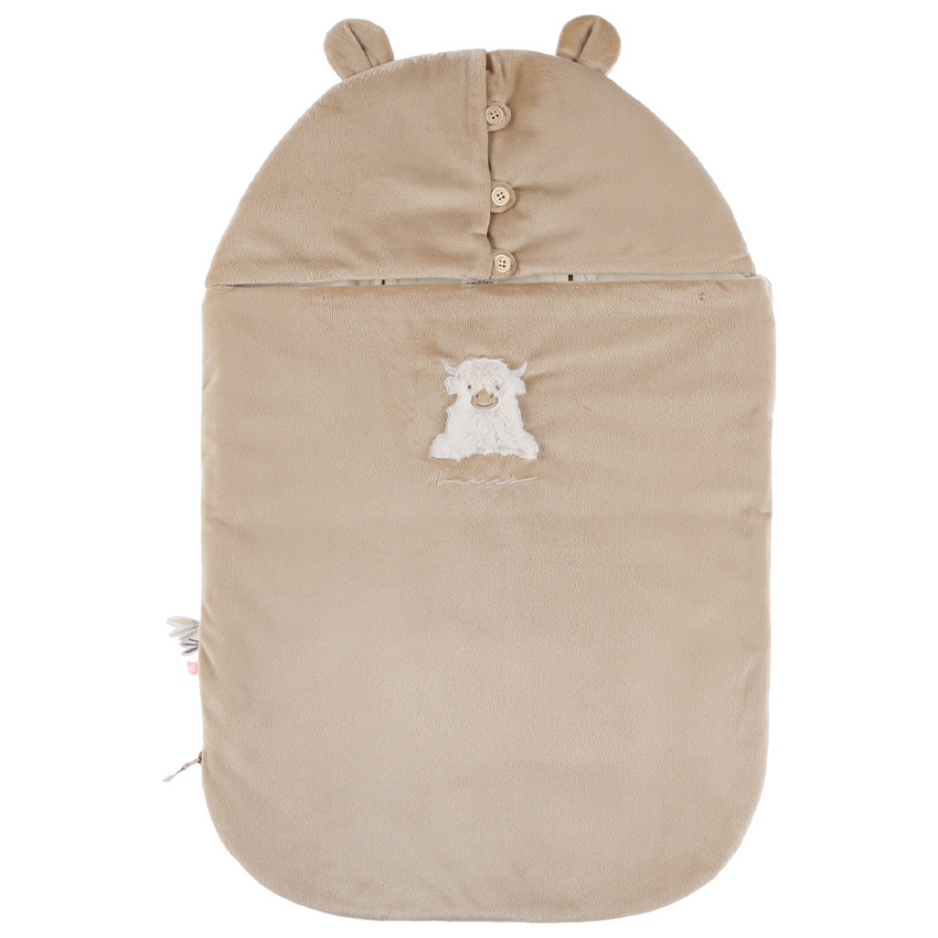 Nid d'ange veloudoux Fluffy Beige 