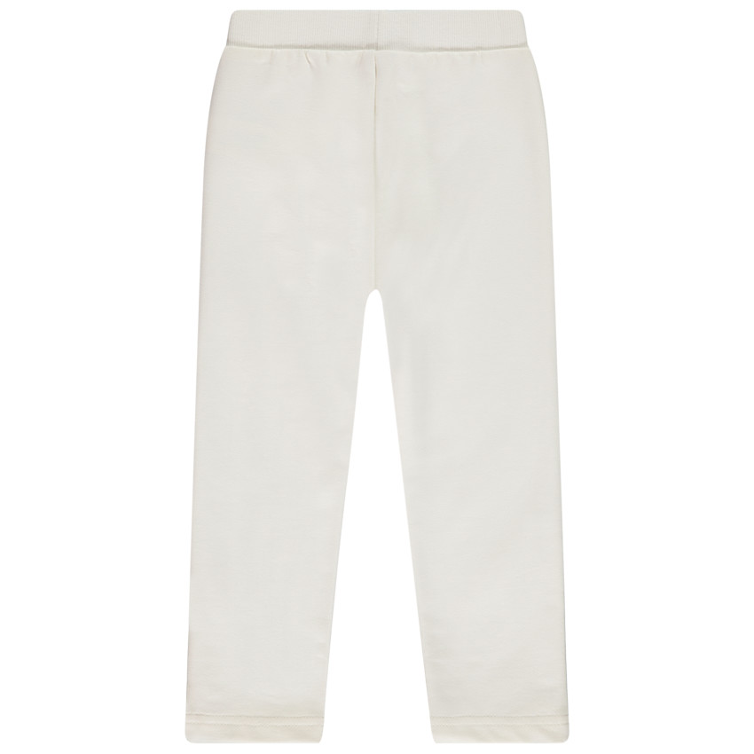 Caleçon en molleton gratté avec bande placée pour bébé fille 