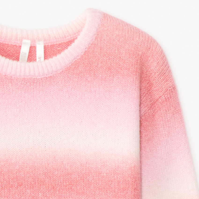 Trui met lange mouwen met Tie and Dye-effect voor babymeisje 