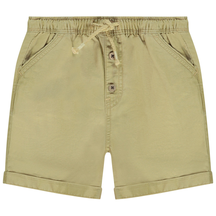 Bermuda en coton piqué uni pour bébé garçon 