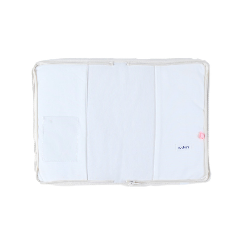 Protège carnet de santé zippé Cute Gorilla blanc 