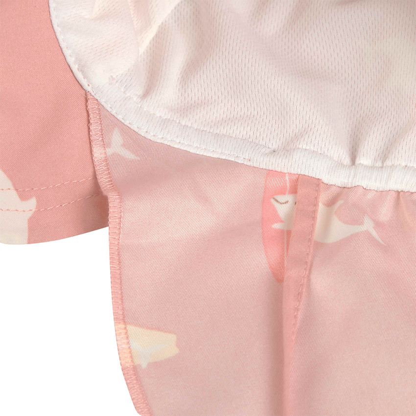 Casquette de soleil anti-UV 43-45 (3 à 6 mois) Dolphin Peach 