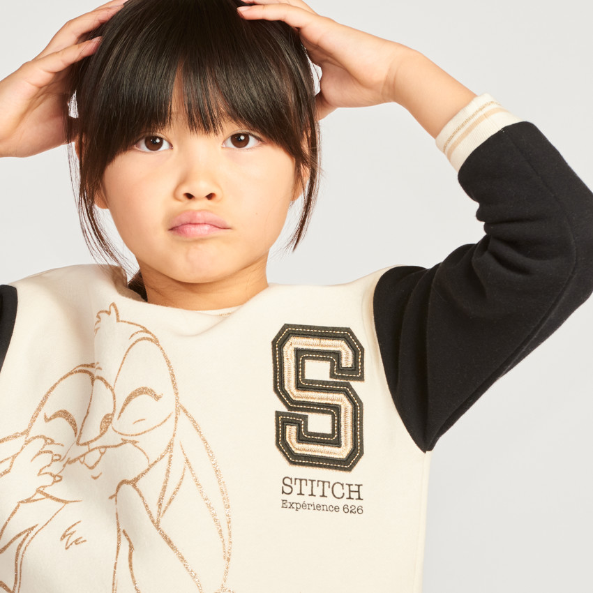 Ensemble jogging molleton Stitch Disney pour fille 