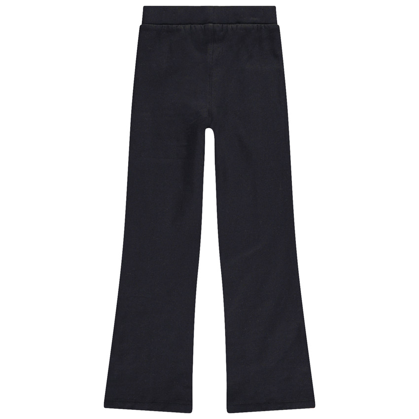 Jegging forme trompette en molleton uni fille 