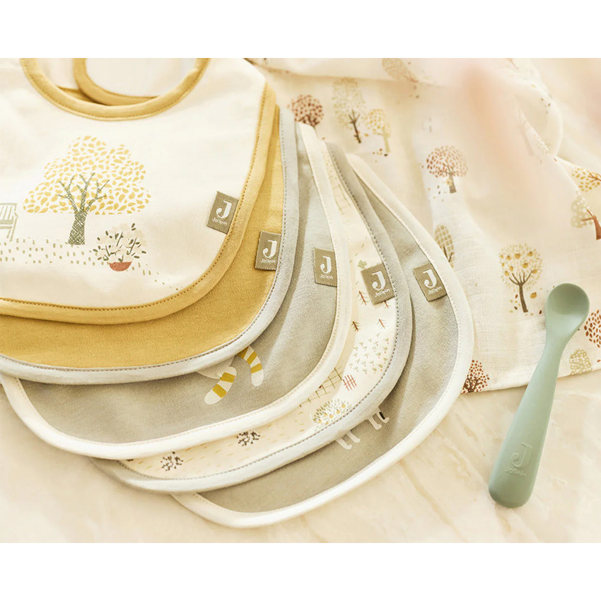 Bavoir imperméable - Tiny Park - 5 Pcs 