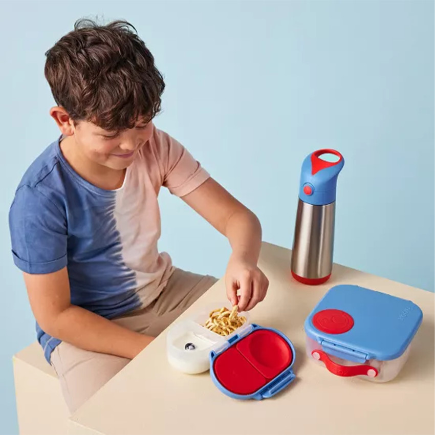 Boîte à goûter 350ml Bleu  