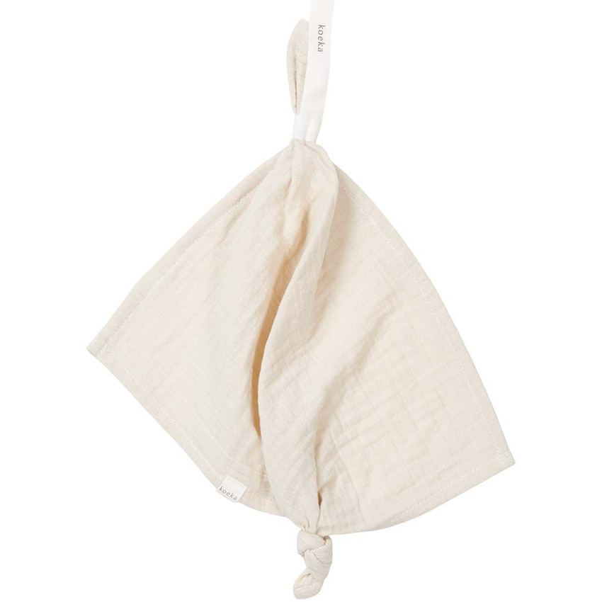 Attache sucette Mouchoir Faroo Warm White 