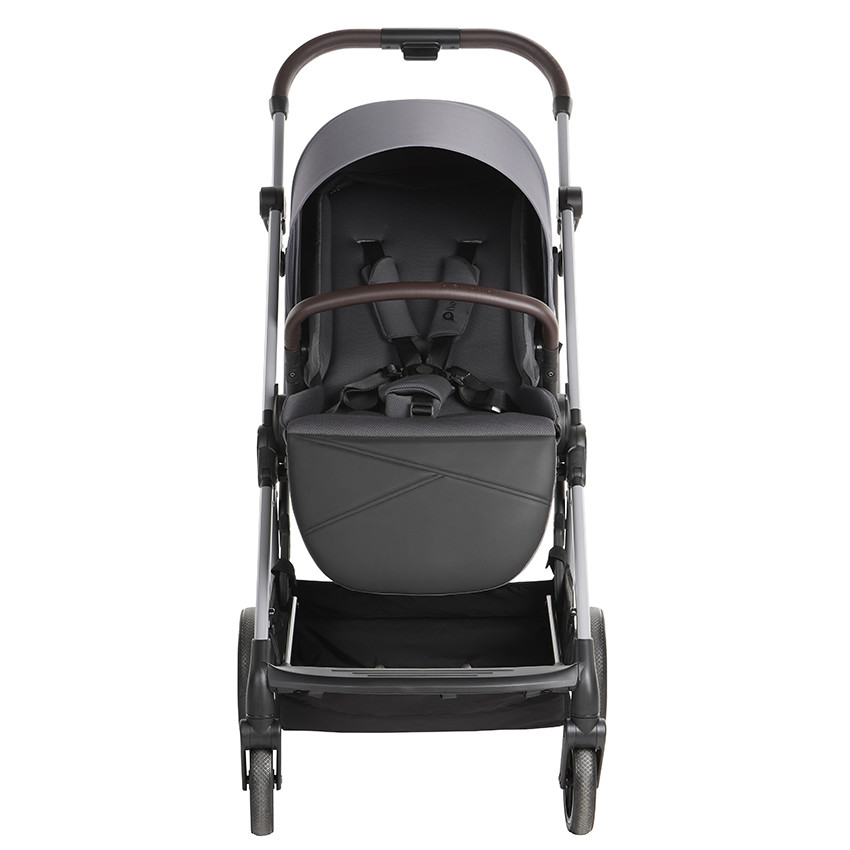 Poussette compacte Flora noir 