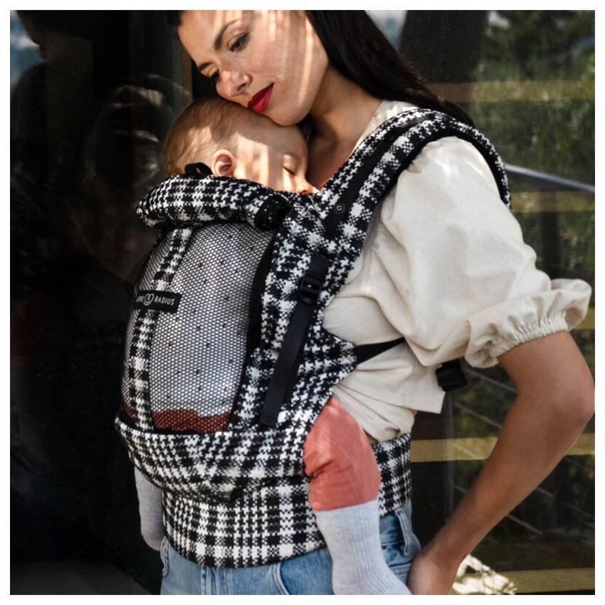 Porte bébé 3 positions PhysioCarrier 0+ Prince De Galles 