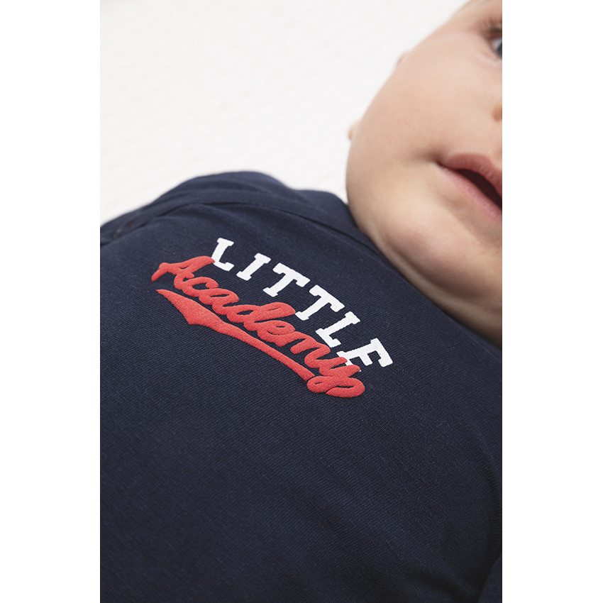 Lot de 5 bodies imprimé preschool academy pour bébé garçon 