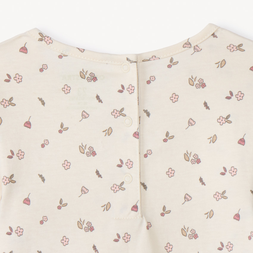Set van 2 longsleeve fantasie T-shirts voor babymeisjes 