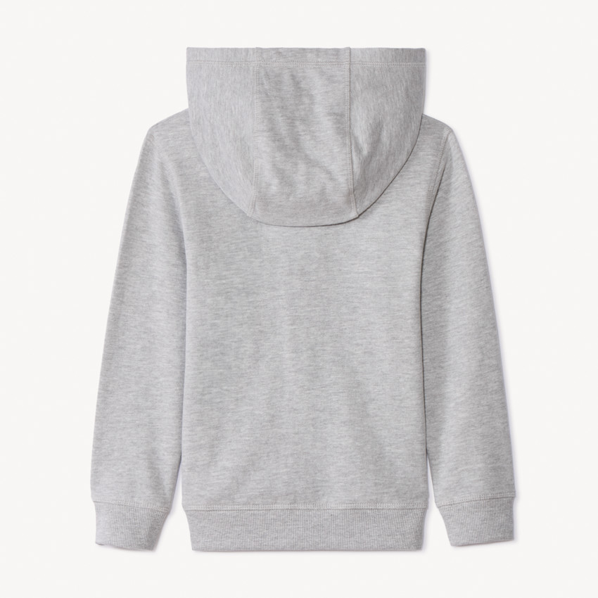 Sweatvest met kap in fleece voor jongens 