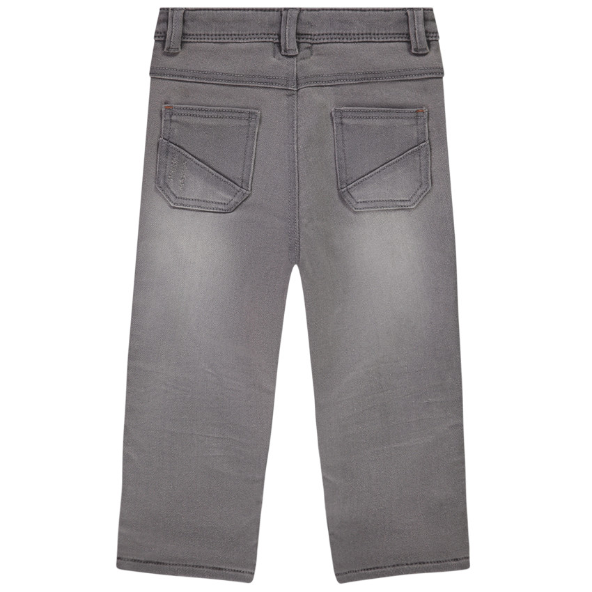 Jean denim avec poche fantaisie brodée pour bébé garçon 