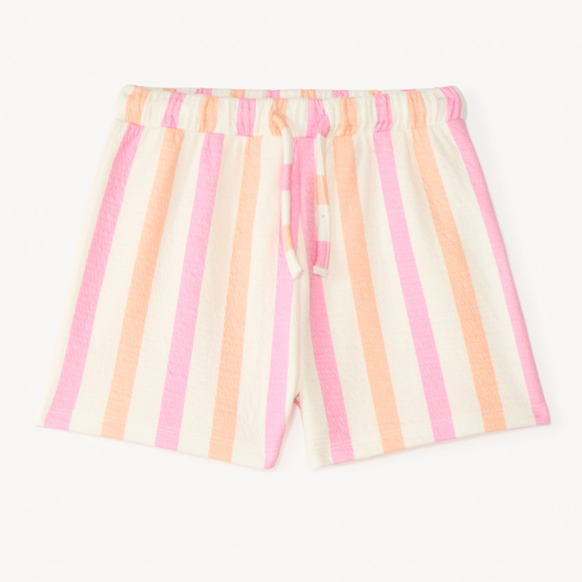 Korte gestreepte short meisjes 