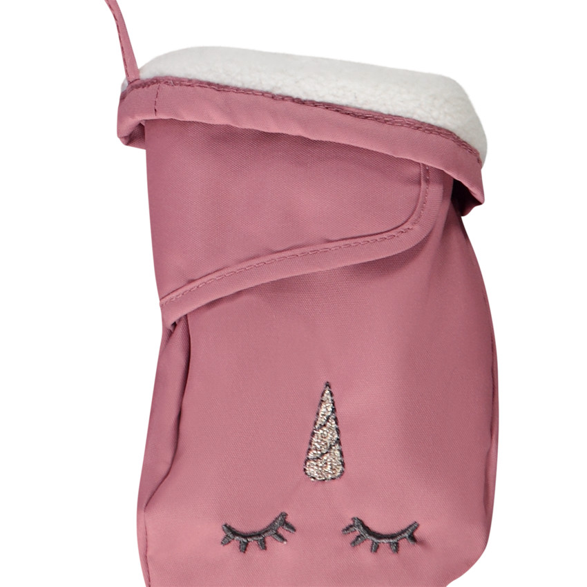 Wanten met eenhoorns, gevoerd met sherpa voor meisjesbaby 