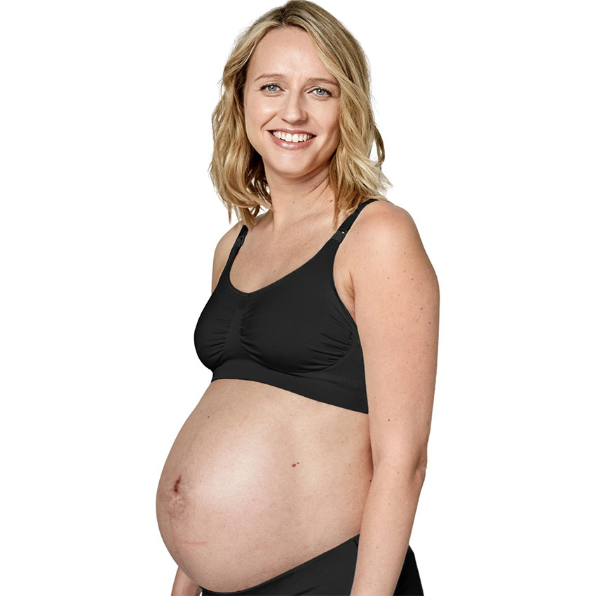 DIVERS SOIN MAMAN SOUTIEN-GORGE D'ALLAITEMENT ET GROSSESSE KEEP COOL- NOIR - L 
