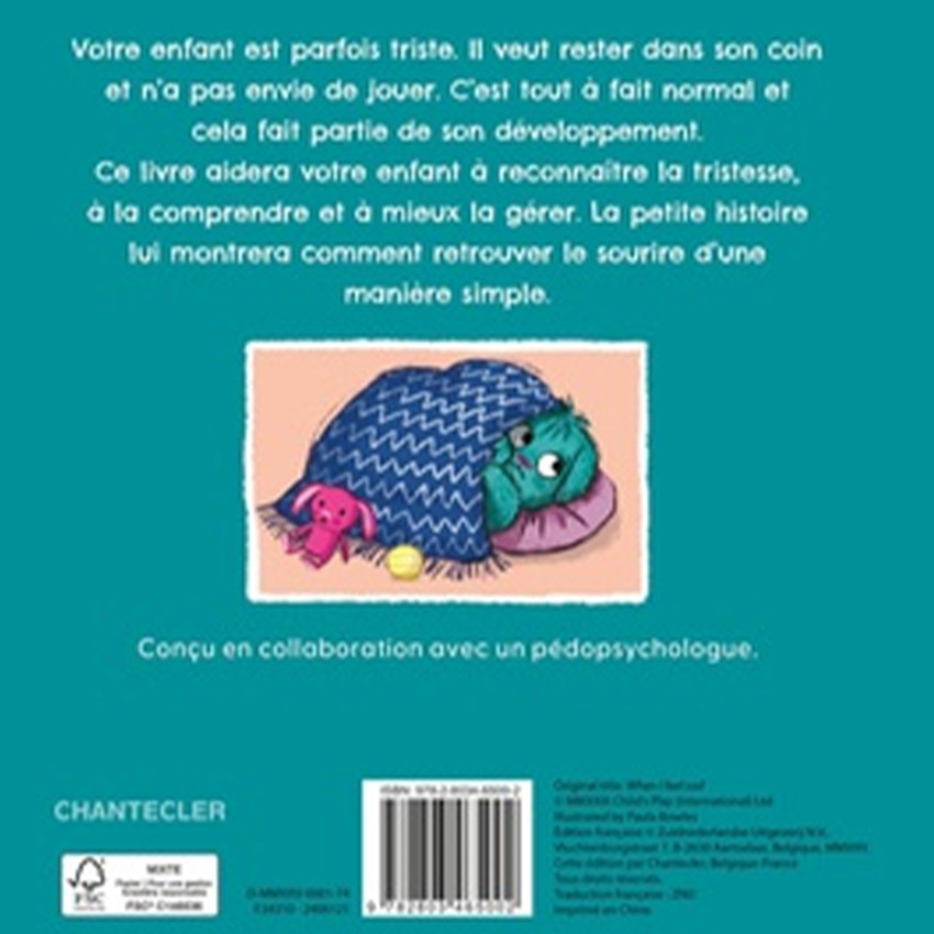 Livre FR - Parfois je suis triste - 3ans+ 